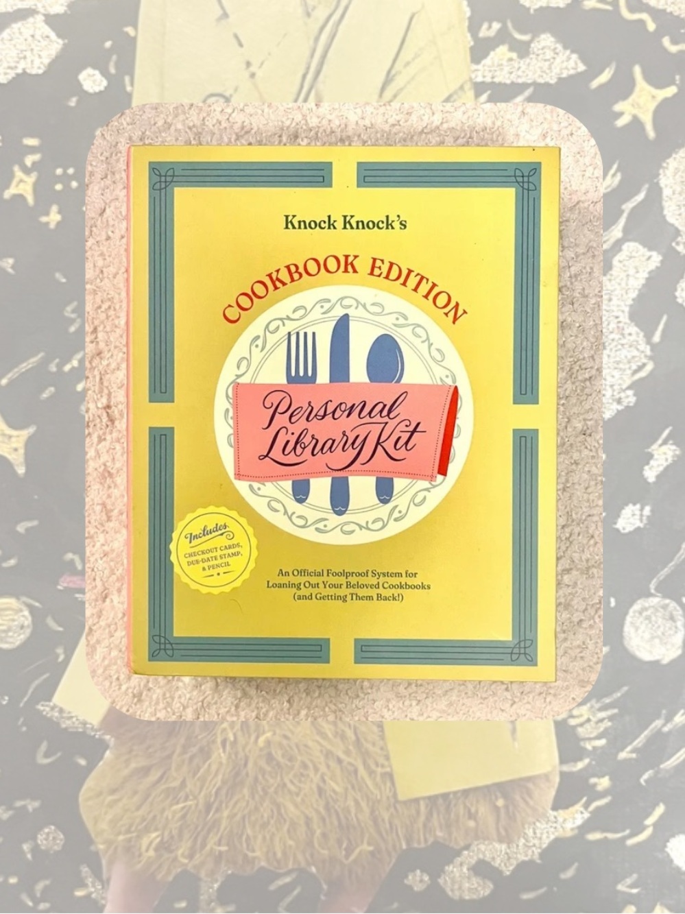 🏷️🎉🆕 personal library kit: cookbook edition stationery kit for cooking lovers